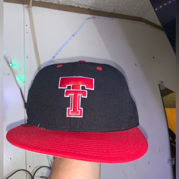 texas tech vintage hat 1990s A once in a lifetime find very rare - Picture 7 of 7